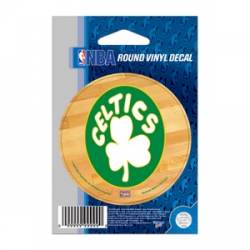 Boston Celtics Retro - 3x3 Round Vinyl Sticker