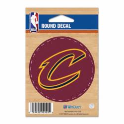 Cleveland Cavaliers C Logo - 3x3 Round Vinyl Sticker