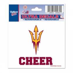 Arizona State University Sun Devils Cheer - 3x4 Ultra Decal