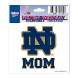 University Of Notre Dame Fighting Irish Mom - 3x4 Ultra Decal