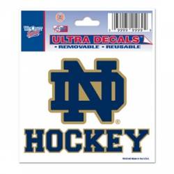 University Of Notre Dame Fighting Irish Hockey - 3x4 Ultra Decal