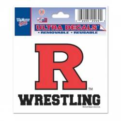 Rutgers University Scarlet Knights Wrestling - 3x4 Ultra Decal