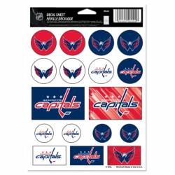 Washington Capitals - 5x7 Sticker Sheet