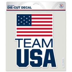 United States Olympic Team USA - 8x8 Full Color Die Cut Decal