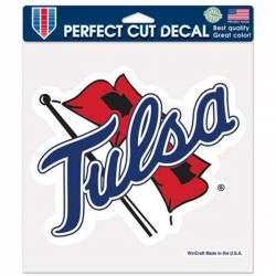 University Of Tulsa Golden Hurricane - 8x8 Full Color Die Cut Decal