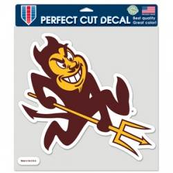 Arizona State University Sun Devils Mascot - 8x8 Full Color Die Cut Decal
