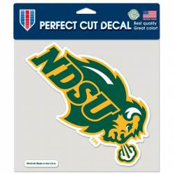 North Dakota State University Bison - 8x8 Full Color Die Cut Decal