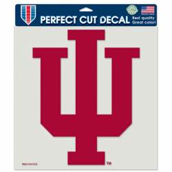 Indiana University Hoosiers - 8x8 Full Color Die Cut Decal