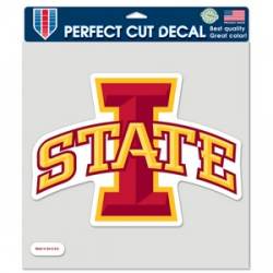 Iowa State University Cyclones - 8x8 Full Color Die Cut Decal