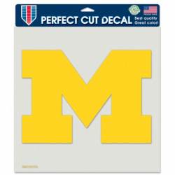 University Of Michigan Wolverines - 8x8 Full Color Die Cut Decal