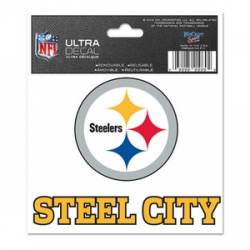 Pittsburgh Steelers Steel City - 3x4 Ultra Decal