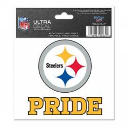 Pittsburgh Steelers Pride - 3x4 Ultra Decal