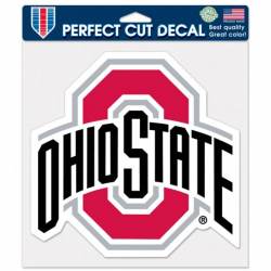 Ohio State University Buckeyes - 8x8 Full Color Die Cut Decal