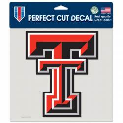 Texas Tech University Red Raiders - 8x8 Full Color Die Cut Decal