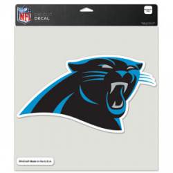 Carolina Panthers Logo - 8x8 Full Color Die Cut Decal