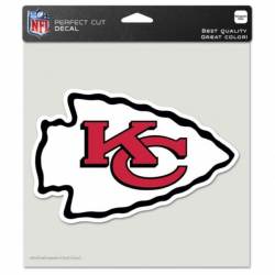 Kansas City Chiefs - 8x8 Full Color Die Cut Decal