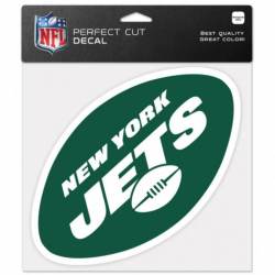 New York Jets - 8x8 Full Color Die Cut Decal