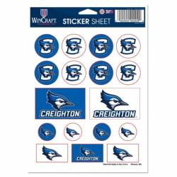 Creighton University Bluejays - 5x7 Sticker Sheet