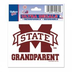 Mississippi State University Bulldogs Grandparent - 3x4 Ultra Decal