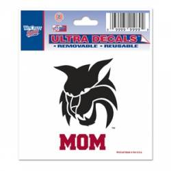 Central Washington University Wildcats Mom - 3x4 Ultra Decal