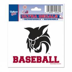 Central Washington University Wildcats Baseball - 3x4 Ultra Decal