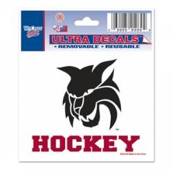 Central Washington University Wildcats Hockey - 3x4 Ultra Decal