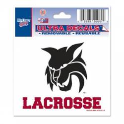 Central Washington University Wildcats Lacrosse - 3x4 Ultra Decal