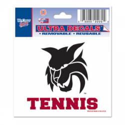 Central Washington University Wildcats Tennis - 3x4 Ultra Decal