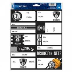Brooklyn Nets - Sheet of 10 Gift Tag Labels