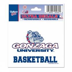 Gonzaga University Bulldogs Basketball - 3x4 Ultra Decal