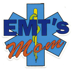 EMT's Mom - Decal