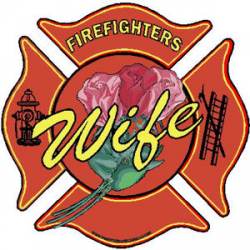 Firefighter's Wife - Decal