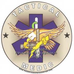 Tactical Medic Eagle - Vinyl Sticker