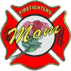 Firefighter's Mom - Decal