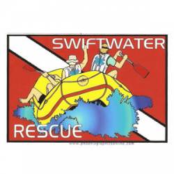 Swiftwater Rescue - Sticker