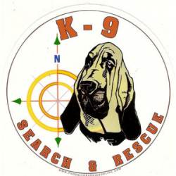 K-9 Search & Rescue - Decal
