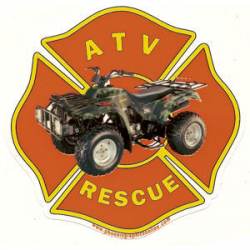ATV Rescue - Decal