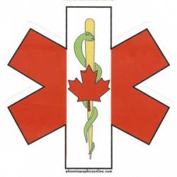 Canadian Star Of Life - Sticker