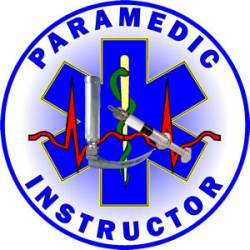 Paramedic Instructor - Decal