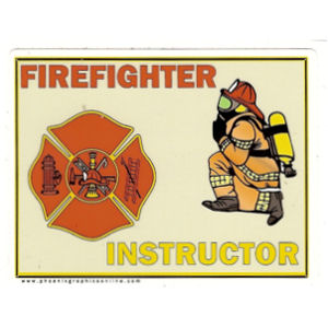 Firefighter Instructor Decal