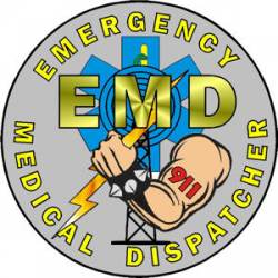 Emergency Medical Dispatcher EMD - Decal