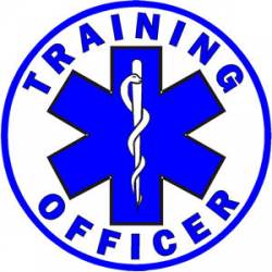 EMS Training Officer - Decal
