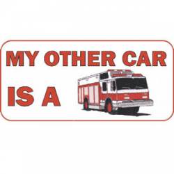 My Other Car Is A Rescue Truck - Decal