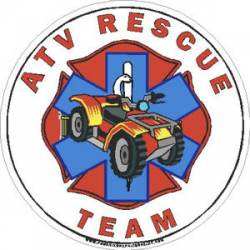 ATV Rescue Team - Sticker