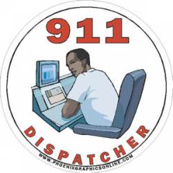 911 Dispatcher - Decal