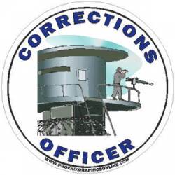 Corrections Officer Guard Tower - Decal