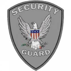 Security Guard Decal Subdued - Decal