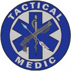 Tactical Medic Star Of Life - Decal