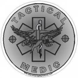 Tactical Medic Round Scopes - Vinyl Sticker