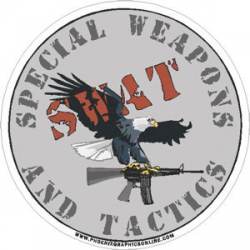 Special Weapons And Tactics SWAT Eagle - Vinyl Sticker